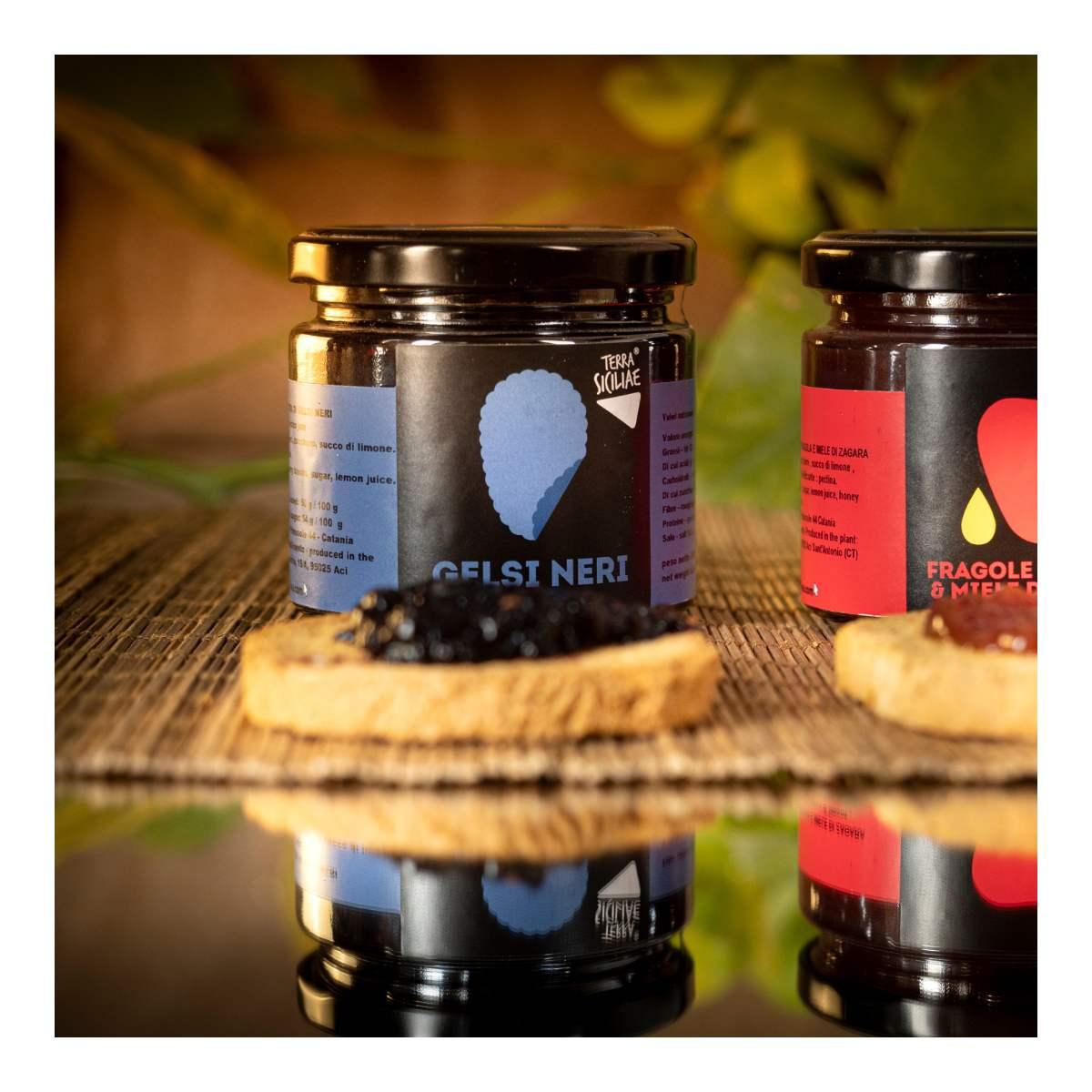 Confettura extra di Gelsi Neri, 240 g