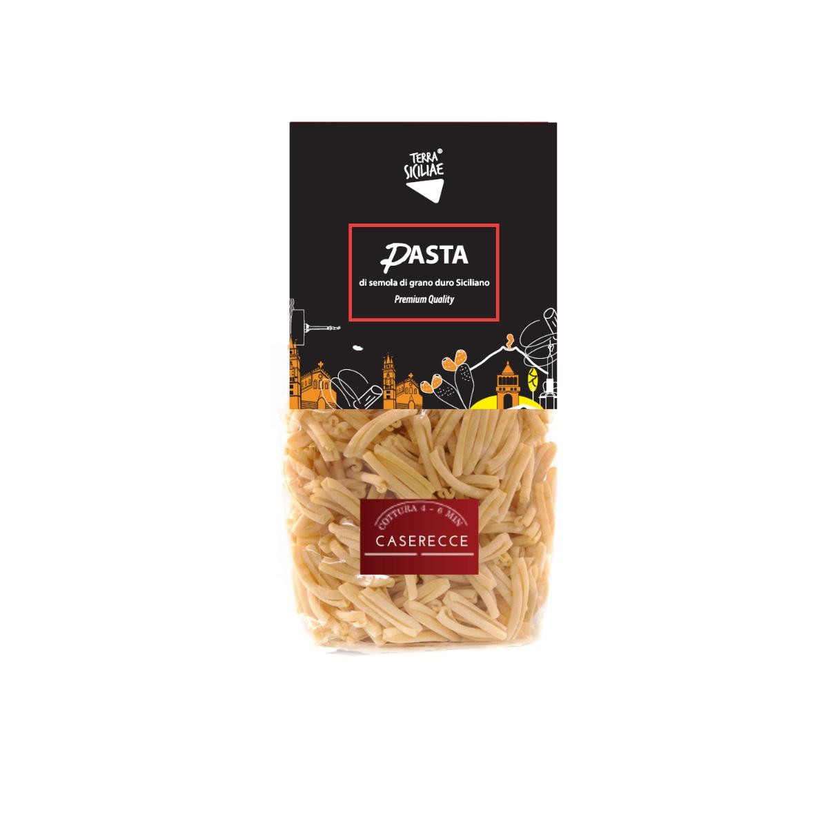 Pasta di Semola di Grano Duro Siciliano Trafilata al Bronzo - Caserecce 500g
