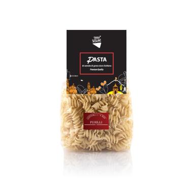 Pasta di Semola di Grano Duro Siciliano Trafilata al Bronzo - Fusilli 500g