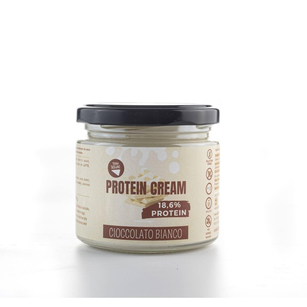 Protein Cream Cioccolato Bianco, 190g